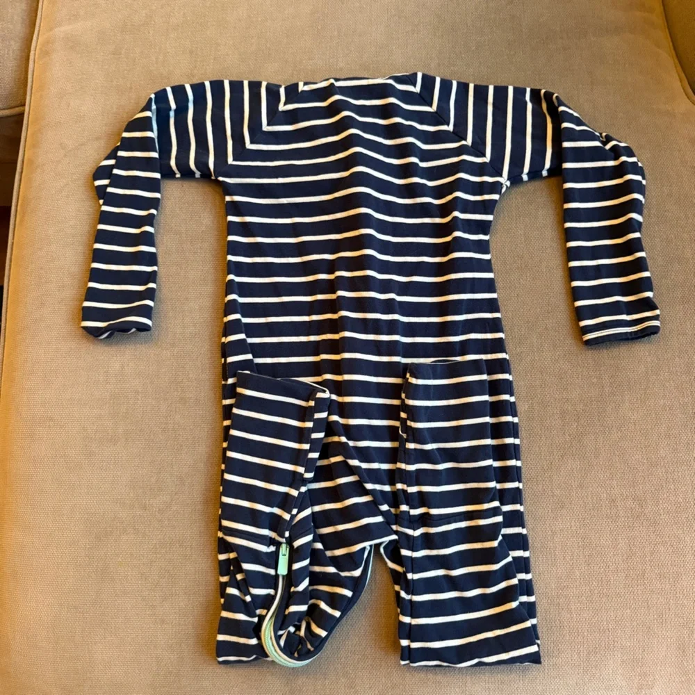 👶 Bundle: 3 Bonds Wondersuit Two-Way Zip Onesies w/ Foot Cuffs | 18-24M / Sz 2 - Picture 5 of 10
